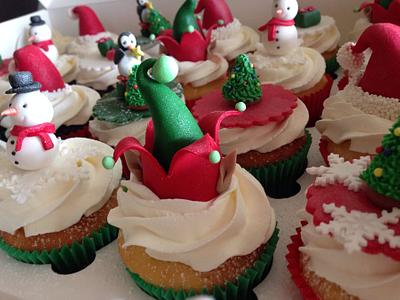 Christmas cupcakes - Cake by Bianca Marras