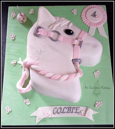 Colbie's horse cake  - Cake by The Sweetpea Kitchen 