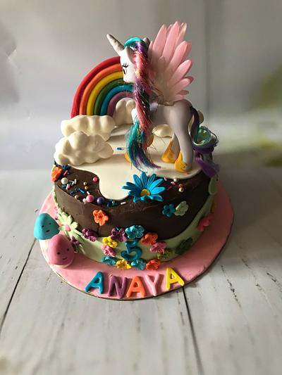 Princess Celestia  - Cake by TheBakersGallery