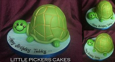 teddys turtle! - Cake by little pickers cakes