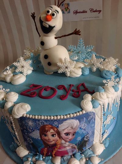 Frozen cake - Cake by Sprinkles Cakery - Cakes By Ashifa Saleem
