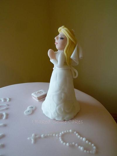 First Holy Communion for Evelyn Mae. - Cake by Julie, I Baked Some Cakes