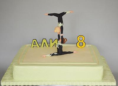 Acrobatic cake - Cake by benyna