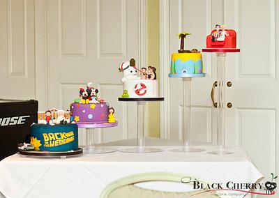 Movie Themed Wedding Cake - Cake by Little Cherry