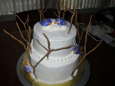 Nesting Birds - Cake by 7th Heaven Cakes