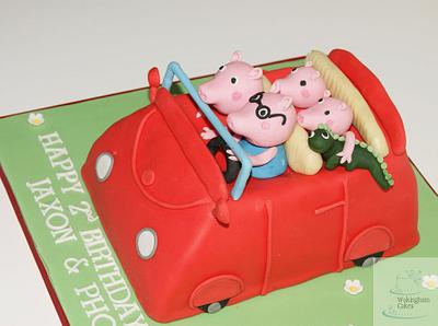 Peppa pig cake - Cake by Fiso