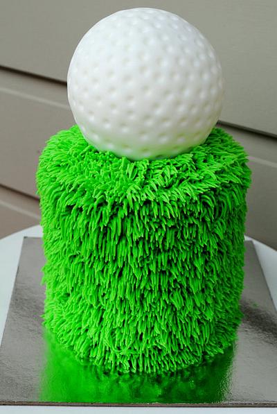Golf Cake - Cake by Amelia's Cakes
