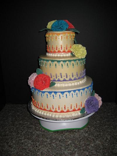 Colorful Cake - Cake by Norma Angelica Garcia