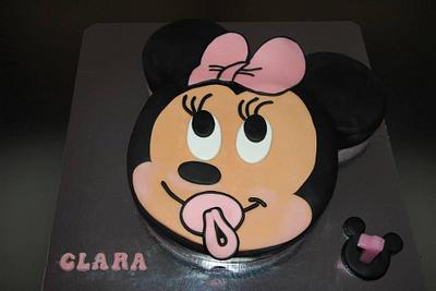 Baby Minnie - Cake by Amores com Açúcar