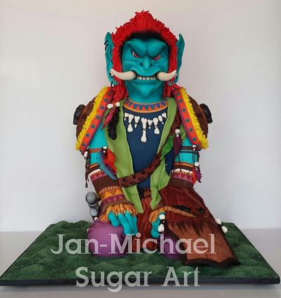 3D Cake Troll Hugo - Cake by JanMichael