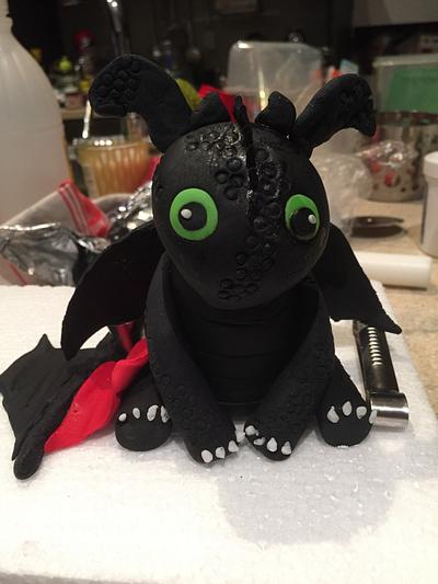Toothless - Cake by Cakesters