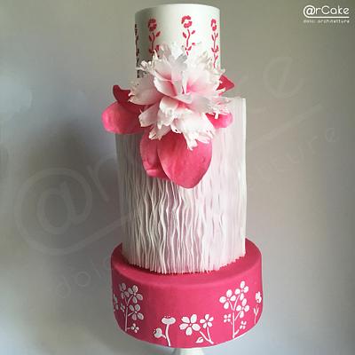 Pink Japan - Cake by maria antonietta motta - arcake -