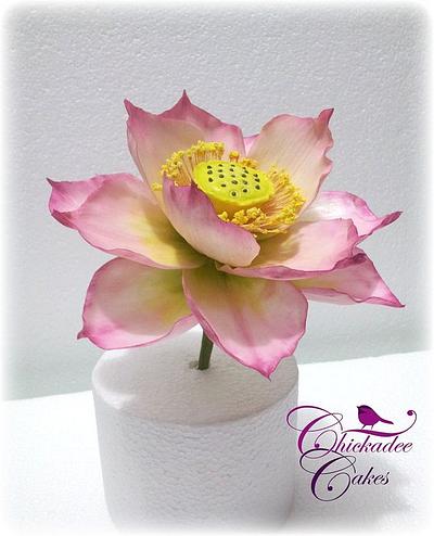 Lotus - Cake by Chickadee Cakes - Sara