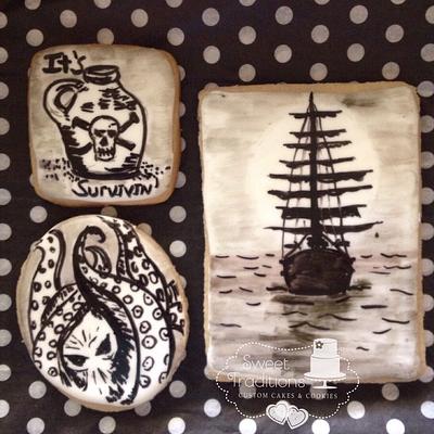 Pirate cookies - Cake by Sweet Traditions