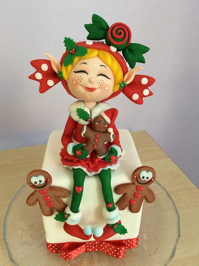 Christmas Candy - Cake by Carla Poggianti Il Bianconiglio
