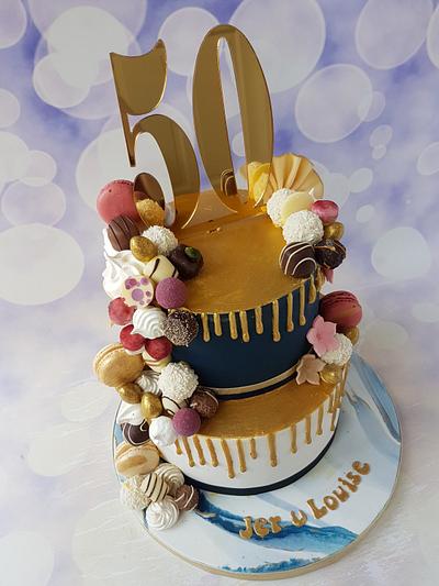 Sweet overload drip cake - Cake by Jenny Dowd