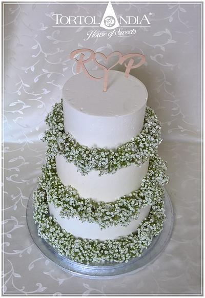 Romantic wedding cake - Cake by Tortolandia