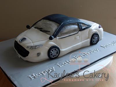 Peugeot Car cake  - Cake by Kaylee's Cakery