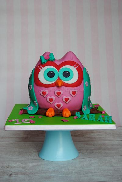 Little Owl Cake - Cake by Torteneleganz