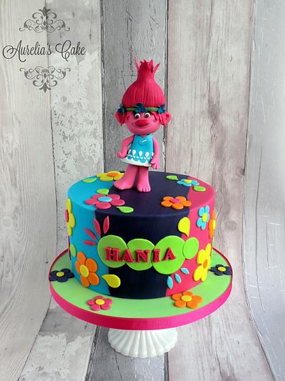 Trolls - Poppy - Cake by Aurelia's Cake