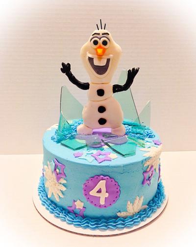 Frozen cake  - Cake by Cups-N-Cakes 
