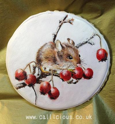Cookie Harvest Mouse - Cake by Calli Creations