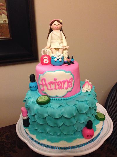 Spa, cake  - Cake by Bequisweetcakes