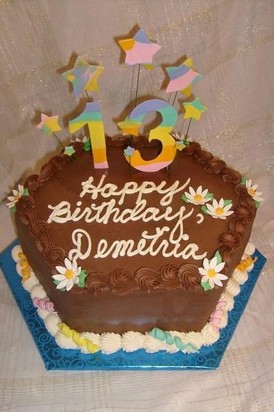 Demetria's Birthday - Cake by Pamela