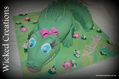 Lady Croc Cake - Cake by Wicked Creations