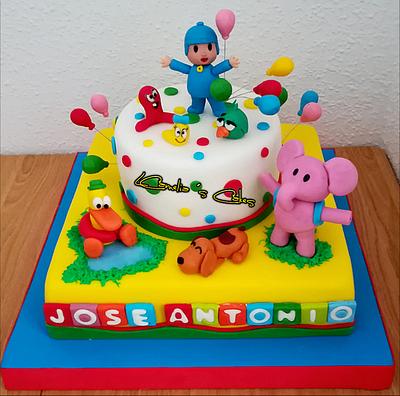 POCOYO CAKE for JOSÉ ANTONIO - Cake by Camelia