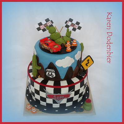 Cars - Cake by Karen Dodenbier