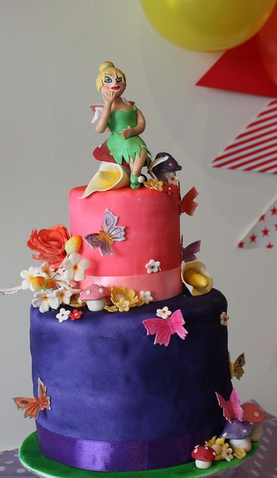 Tinkerbell Cake - Cake by pam02