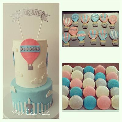 Hot air ballon - Cake by The Pinkery Cake