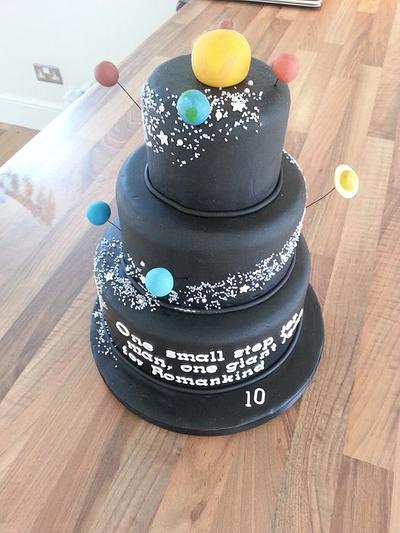 Solar System Birthday Cake - Cake by Rachel Nickson