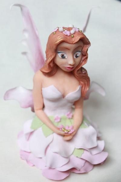Modelling chocolate and sugarpaste fairy - Cake by Sugar Spice