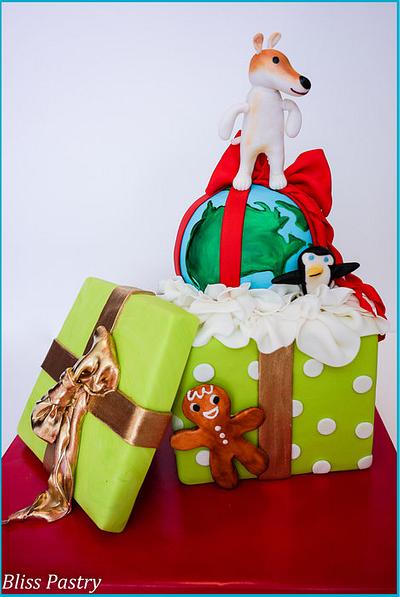 Olive the Other Reindeer- Bake A Christmas Wish - Cake by Bliss Pastry