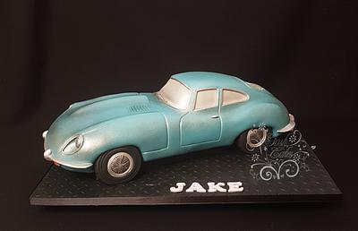 E Type Jag - Cake by GoshCakes