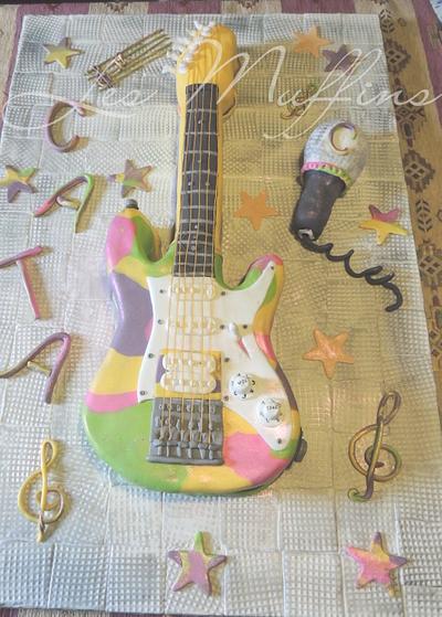 Cata's Guitar - Cake by Silvia