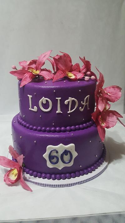 Purple & Bloom - Cake by Karamelo Cakes & Pastries