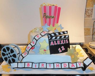 Hollywood Themed Cake - Cake by Cake Creations by ME - Mayra Estrada