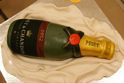 Celebrating 60 with Moet Chandon - Cake by Val Santiago-- Deliciosa