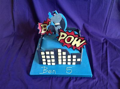 Batman - Cake by Samantha Dean