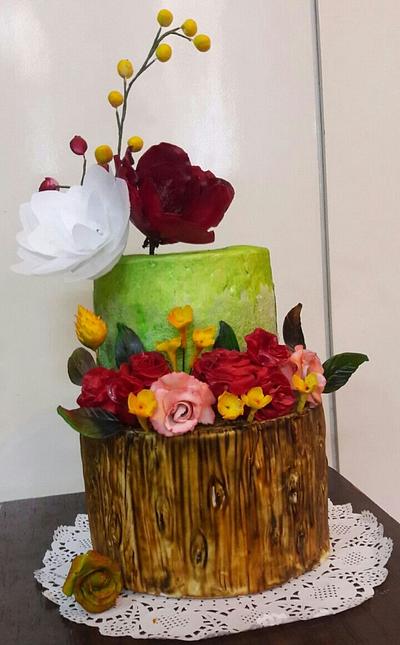 Spring is in the air....  - Cake by Seema Bagaria