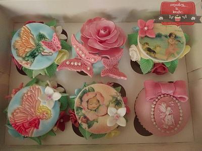 Fairy theme mothers day cupcakes - Cake by Cupcakes la louche wedding & novelty cakes
