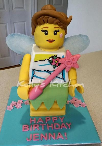 Lego Fairy - Cake by Kelly Stevens