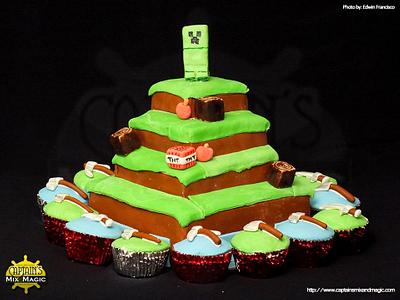 Creeper on Cake - Cake by Joy Lyn Sy Parohinog-Francisco