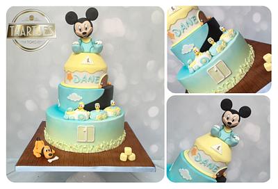 Baby Mickey  - Cake by Taartjes Toko 