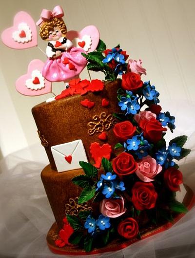 Vintage Valentine - Cake by Stacy Lint