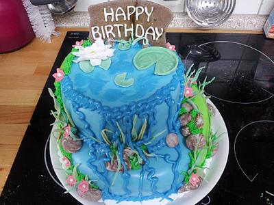 ursulas birthdaycake - Cake by BlondieCake