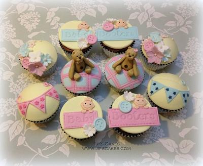 Baby Shower cupcakes - Cake by Jip's Cakes